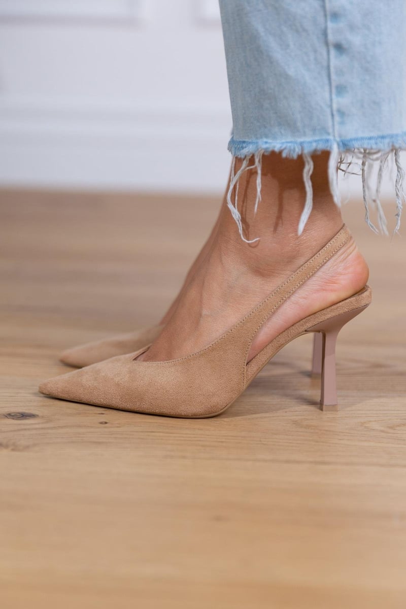 FABIANA | Elegant Stiletto Slingback for a Chic Look