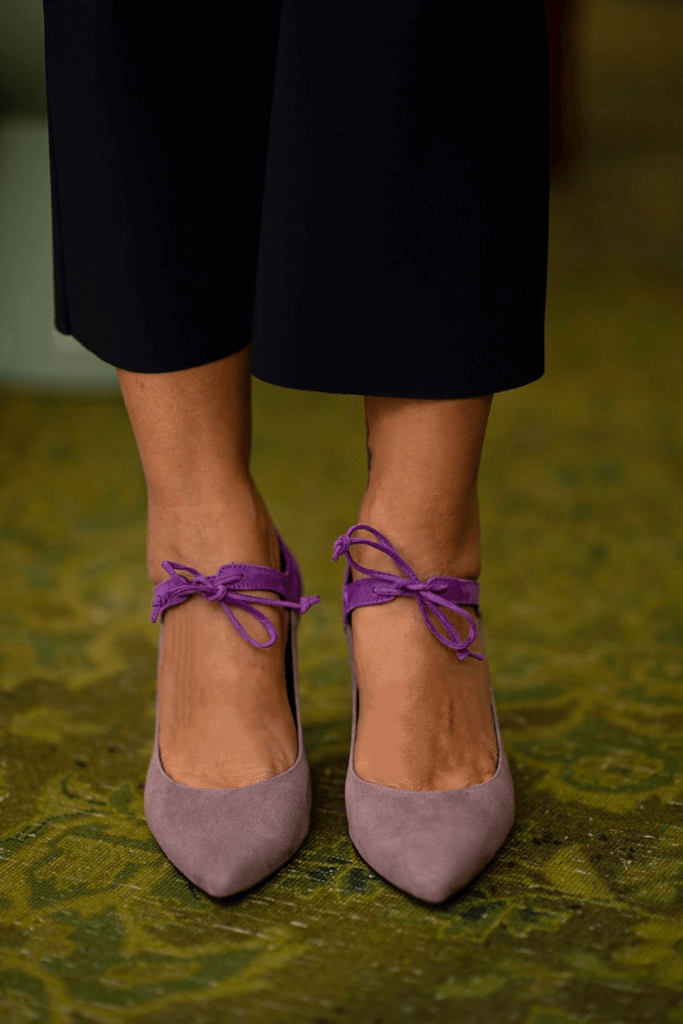 LUCREZIA | ANKLE TIE HEEL