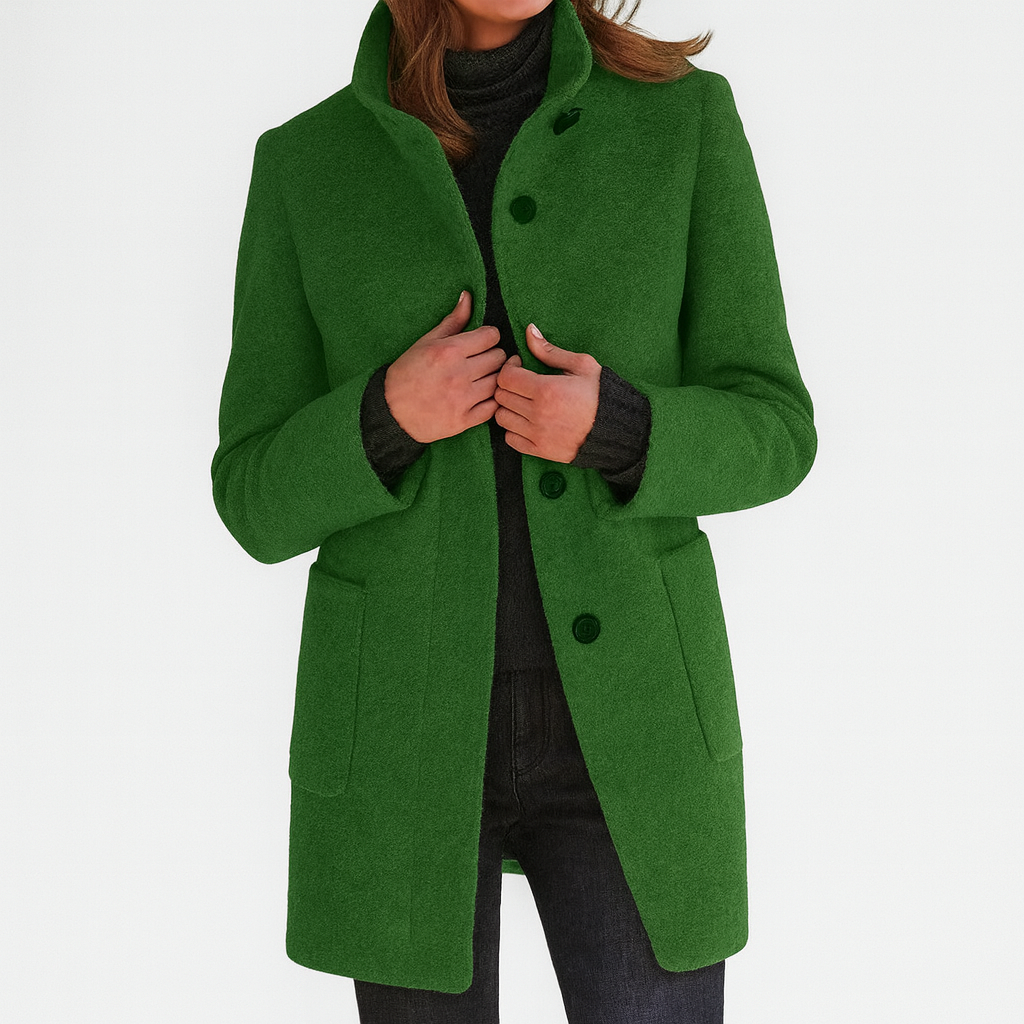 Ava™ | Timeless Wool-Blend Winter Coat
