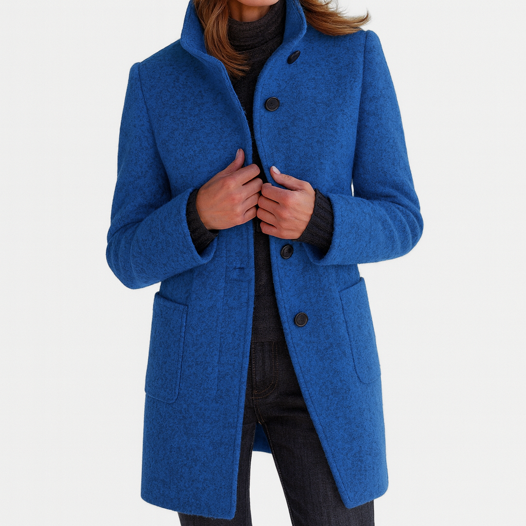 Ava™ | Timeless Wool-Blend Winter Coat