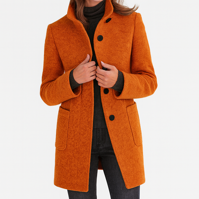 Ava™ | Timeless Wool-Blend Winter Coat