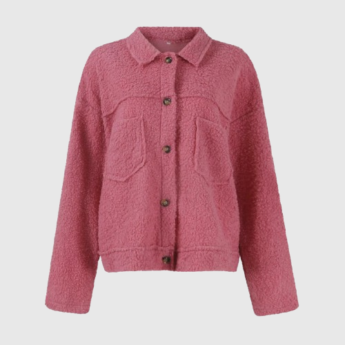 Alizée™ | Cozy Buttoned Jacket