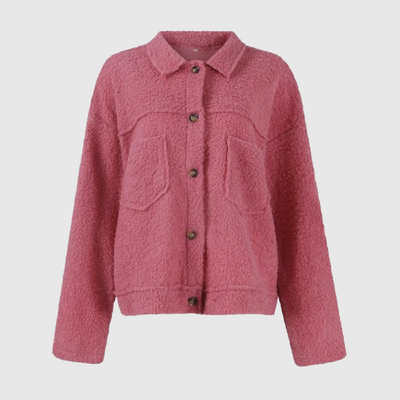 Alizée™ | Cozy Buttoned Jacket
