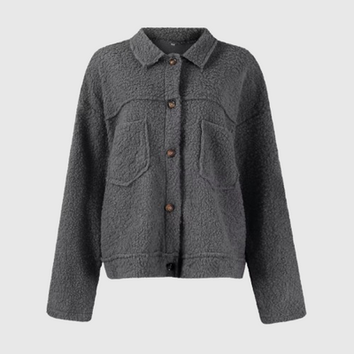 Alizée™ | Cozy Buttoned Jacket