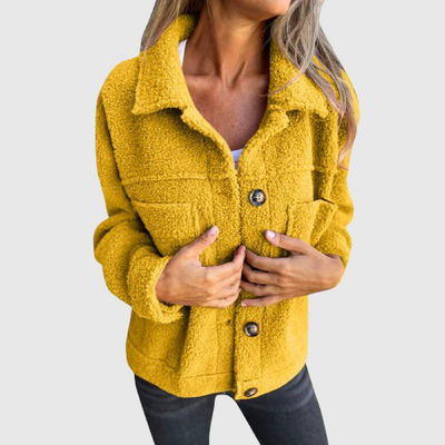 Alizée™ | Cozy Buttoned Jacket
