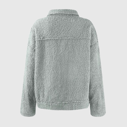 Alizée™ | Cozy Buttoned Jacket