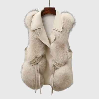 Elegant Leather Gilet