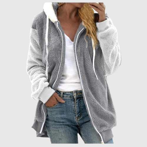 Aurora™ | Two-Tone Hooded Fleece Jacket