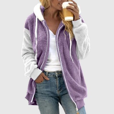 Aurora™ | Two-Tone Hooded Fleece Jacket