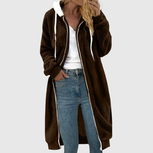Aurora™ | Maxi Hooded Fleece Jacket