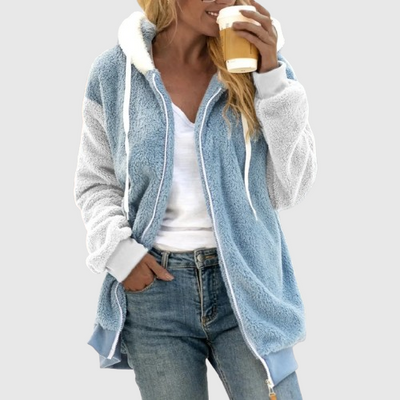 Aurora™ | Two-Tone Hooded Fleece Jacket