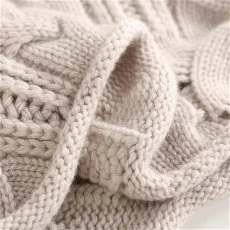Kensia – Cashmere Sweater with Cable Pattern