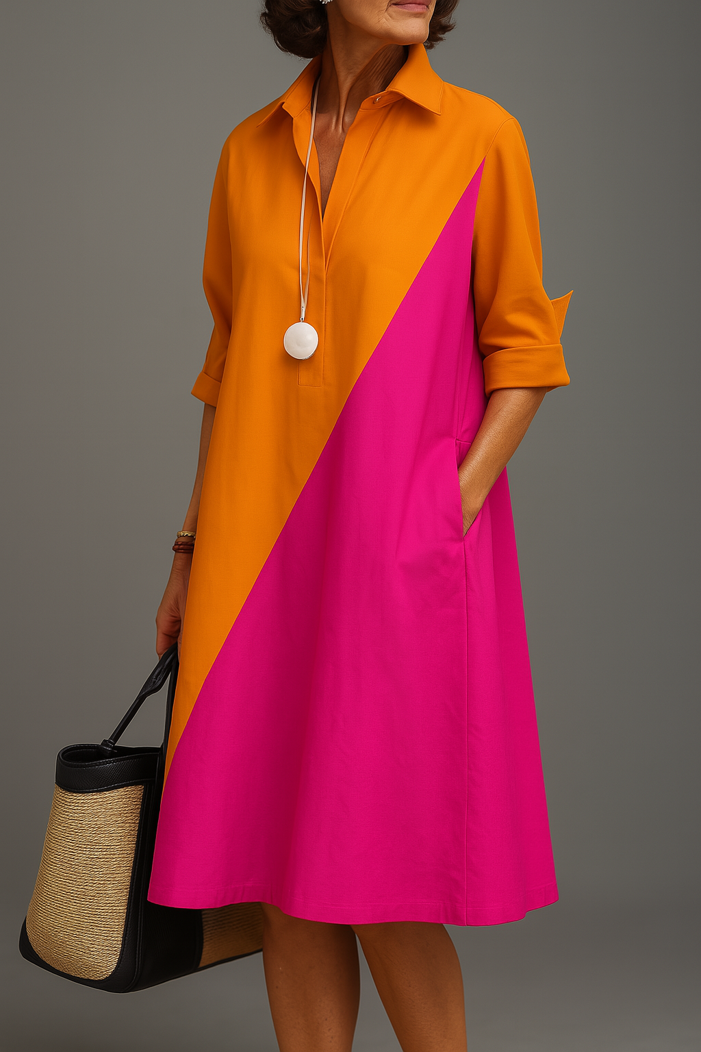 ARISELITH – ELEGANT MIDI DRESS FOR EFFORTLESS REFINEMENT