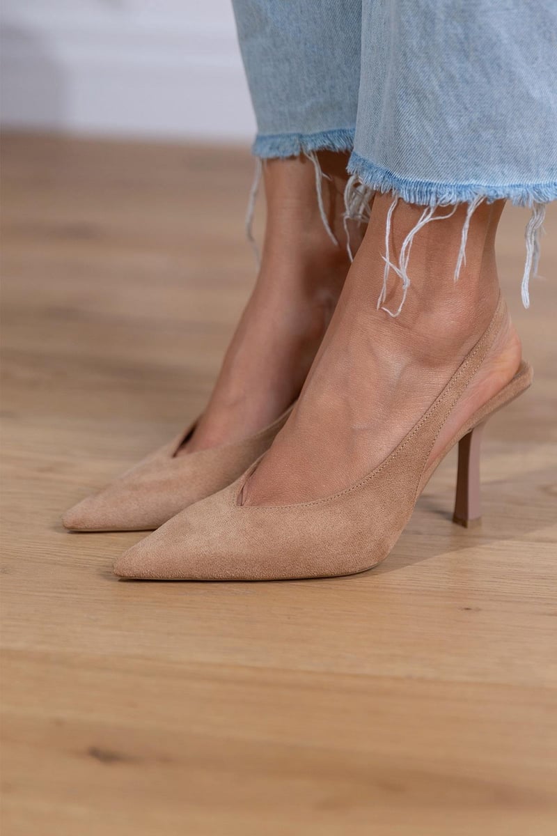 FABIANA | Elegant Stiletto Slingback for a Chic Look